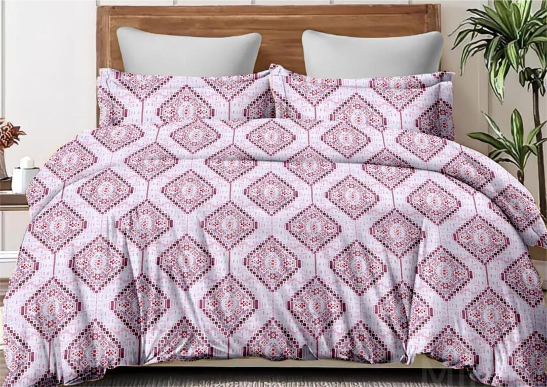 Eira 100% Cotton King Size Bed Sheet Set with Pillow Covers by Florida