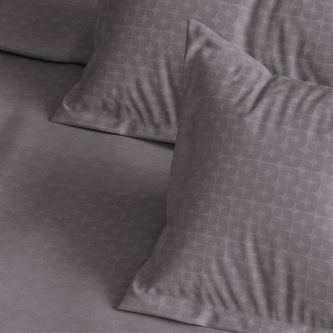 Florida Evelyn 300 TC King Size 100% Pure Cotton Bed Sheet Set with Pillow Covers