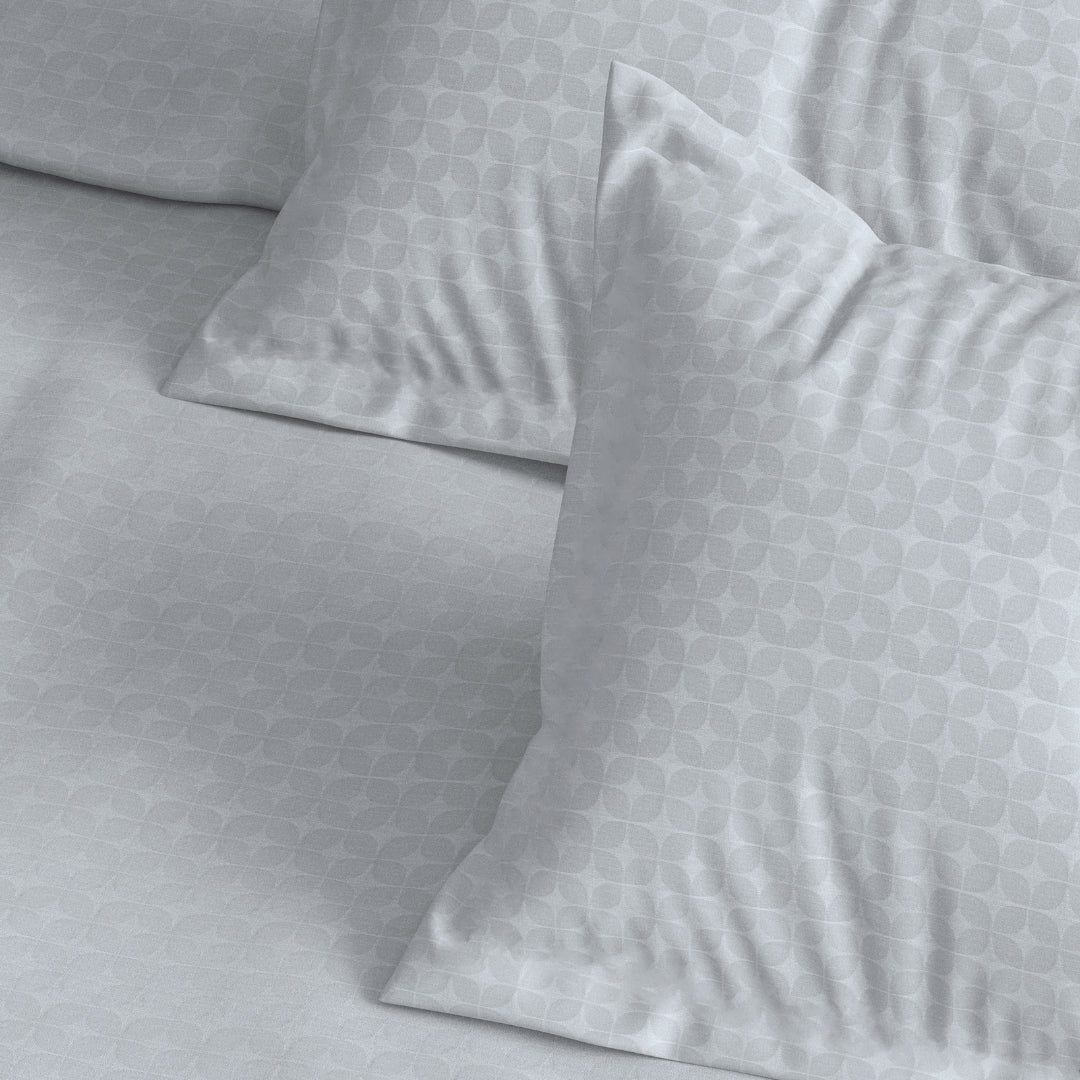 Florida Evelyn 300 TC King Size 100% Pure Cotton Bed Sheet Set with Pillow Covers