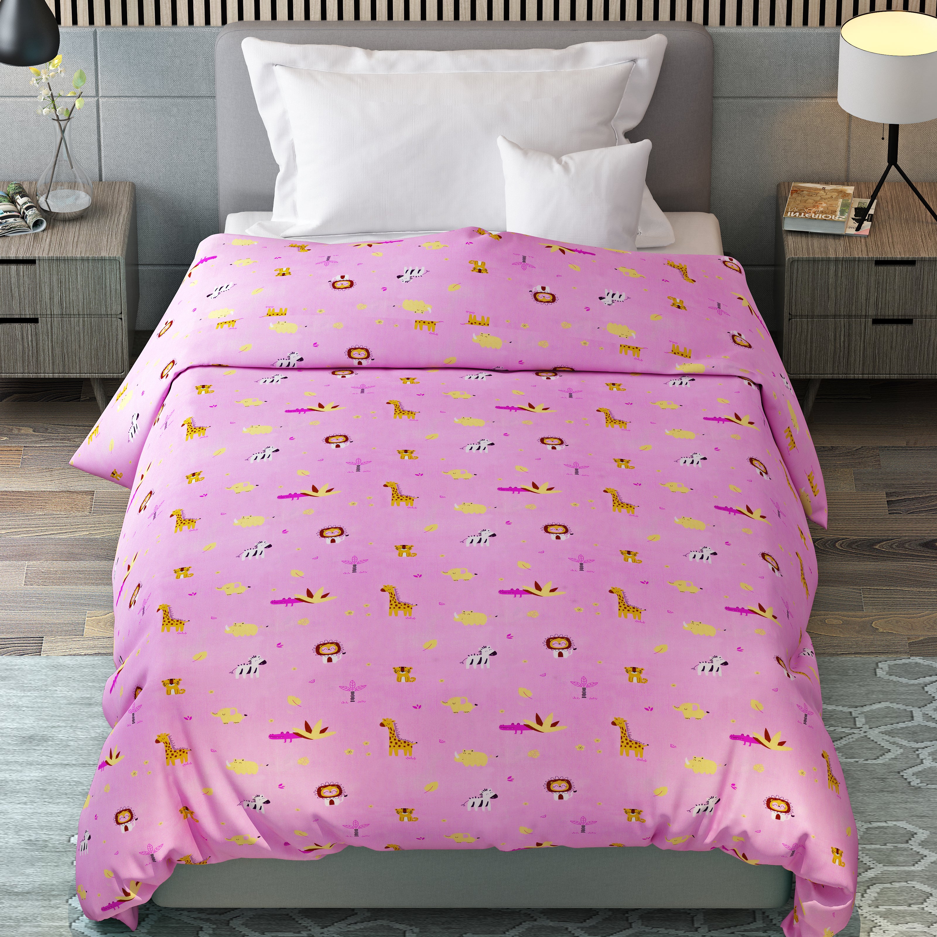 Simba Cotton Top Sheet AC Reversible Dohar for Kids