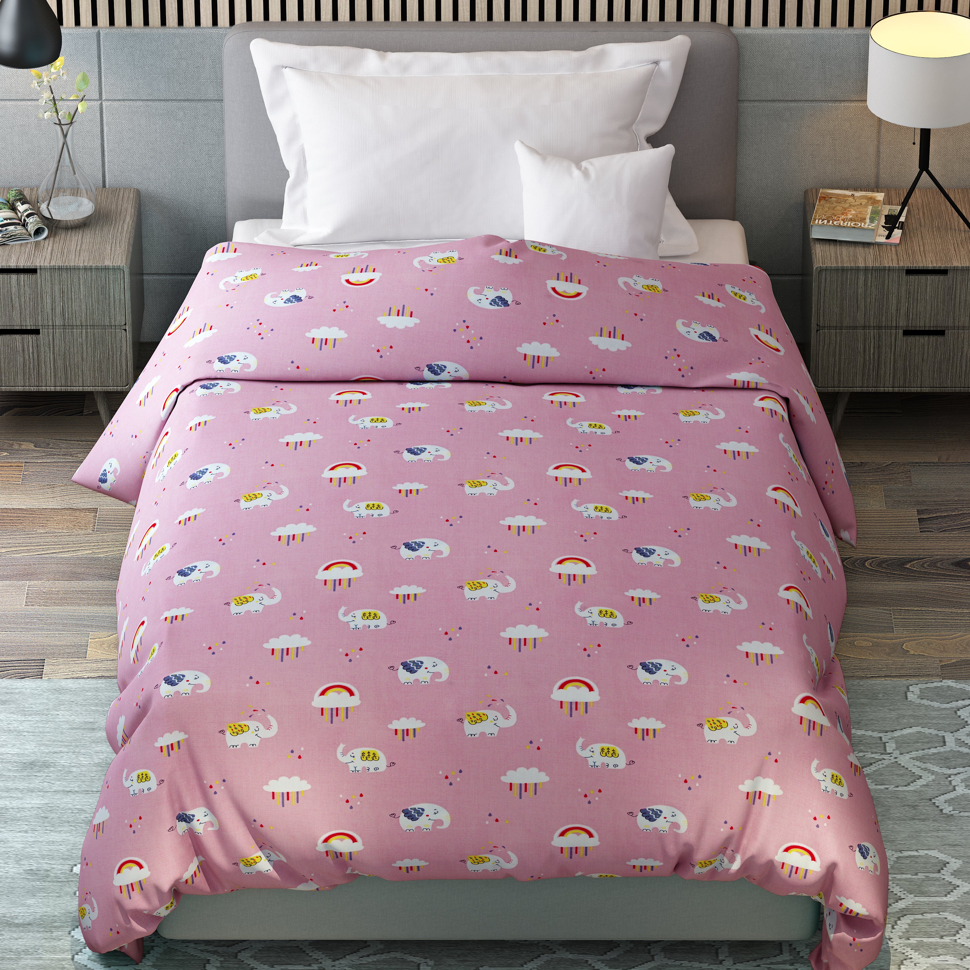 Mini Cloud Cotton Top Sheet AC Reversible Dohar for Kids