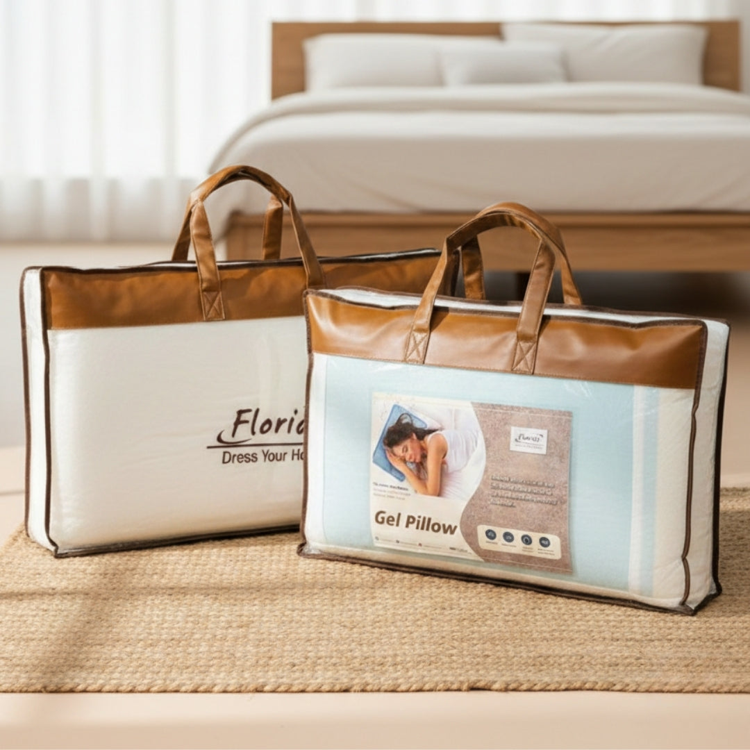 Florida Sleep Orthosleep Cool Gel Memory Foam Pillow Cooling Neck Support