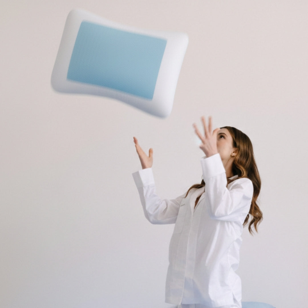 Florida Sleep Orthosleep Cool Gel Memory Foam Pillow Cooling Neck Support