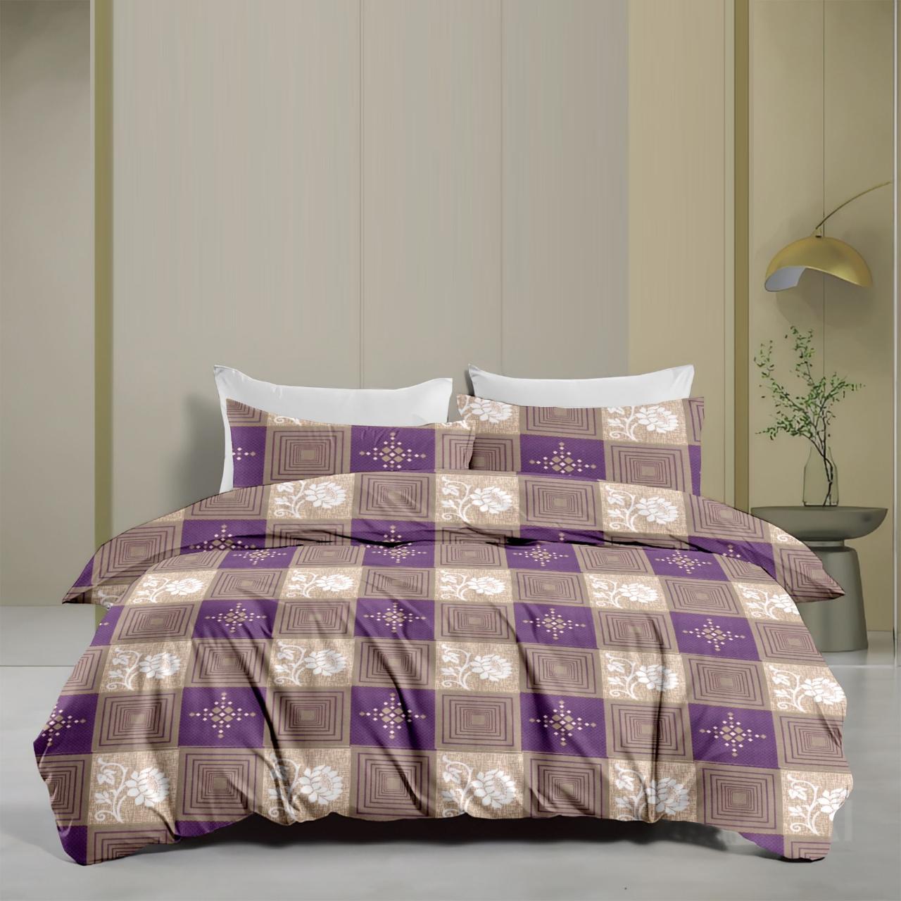 Jasper Cotton Bed Sheet Set with Pillow Covers by Florida
