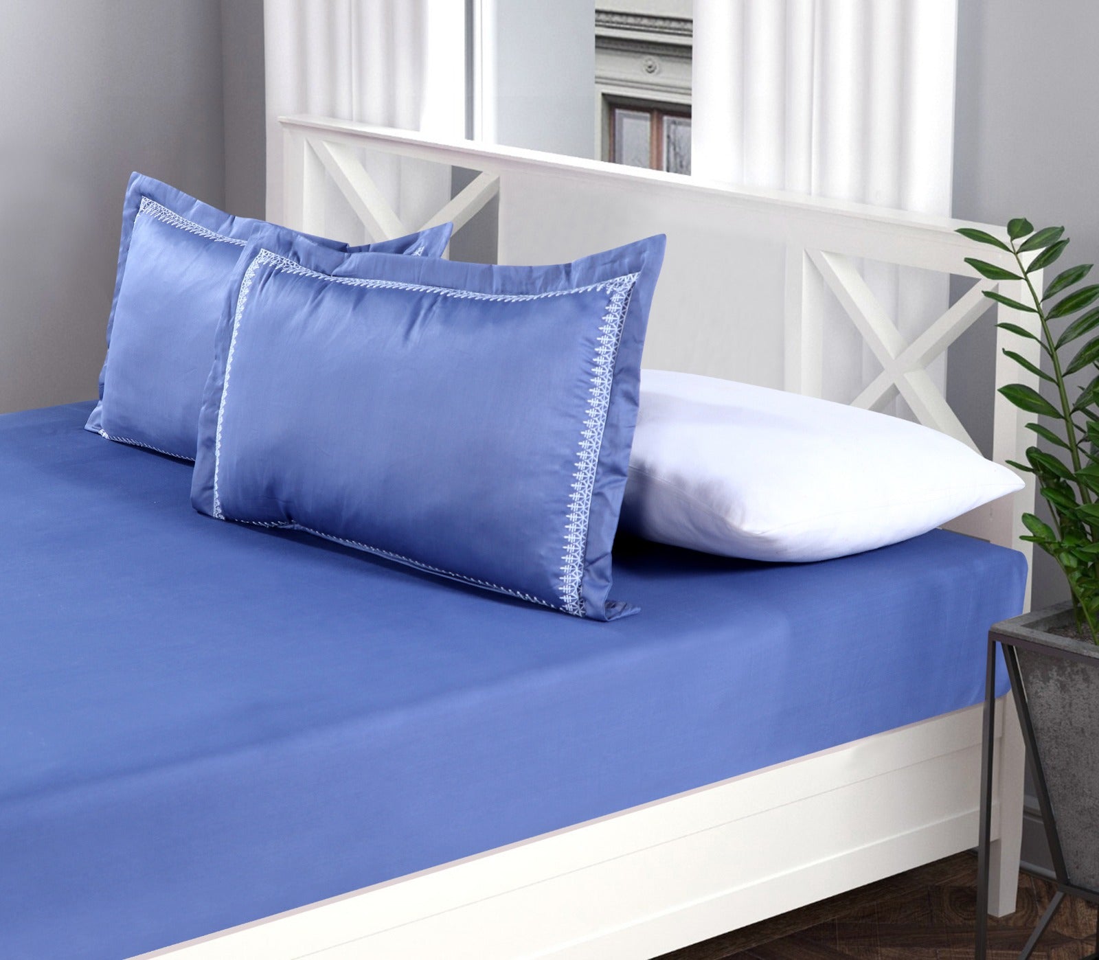 Mosaic Bed Sheet Set with Pillow Covers by Florida
