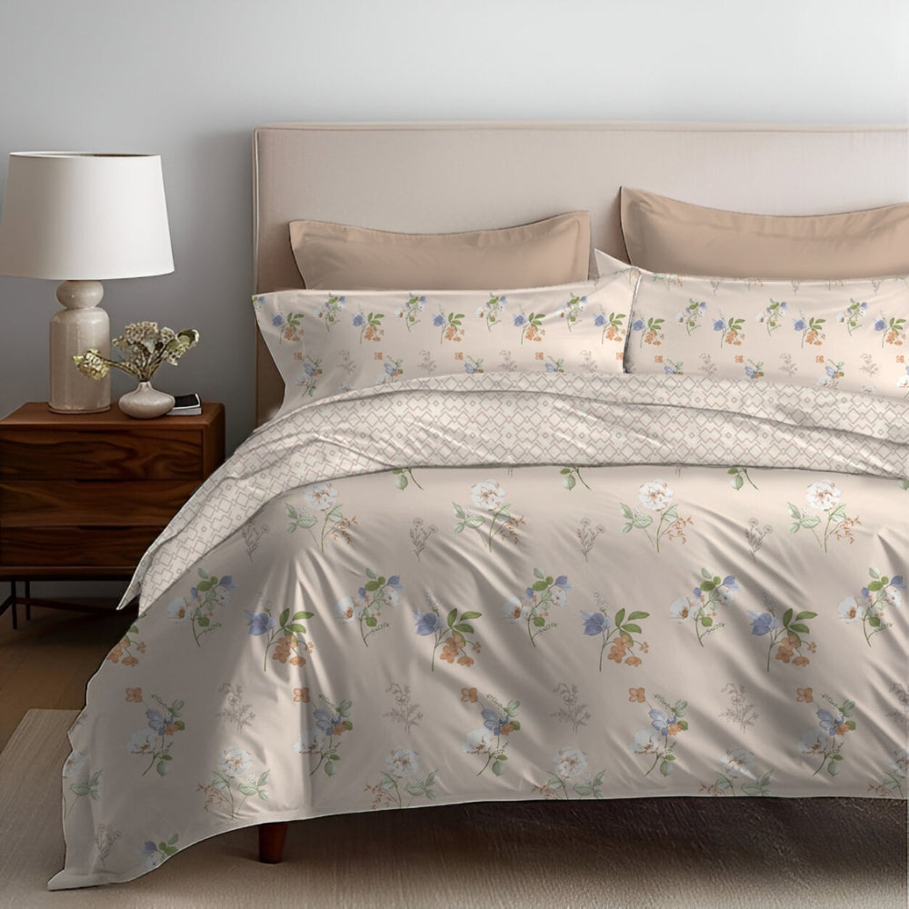 Matrix 4 Piece (Bedding) AC Comforter Set with Bedsheet & Pillow Covers by Florida