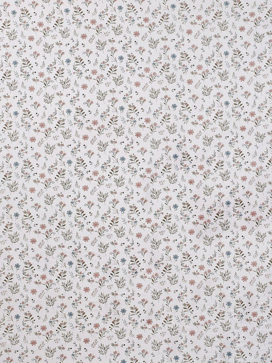 Florida Elite 100% Pure Cotton Pure Cotton 160 TC Floral Print King Size Bedsheet with 2 Pillow Covers