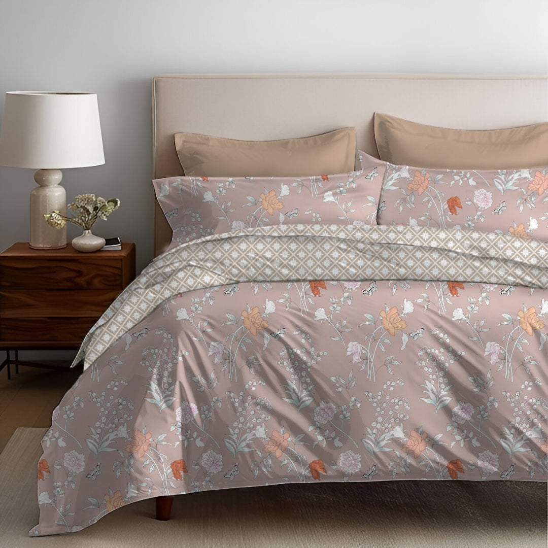 Otis 4 Piece AC Comforter Set with Bedsheet & Pillow Covers by Florida