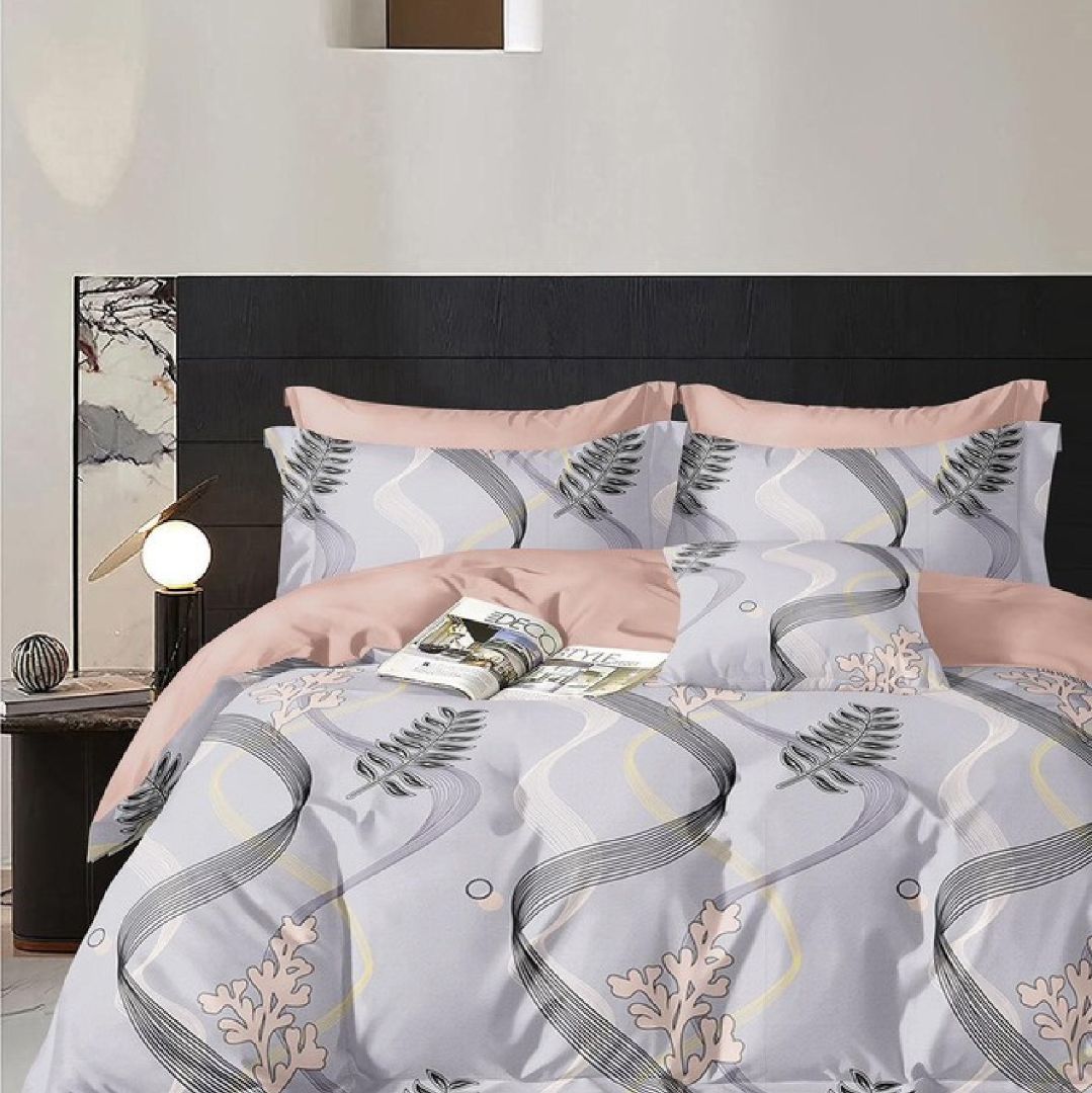 Reeva Fitted Bed Sheet Set with Pillow Covers by Florida