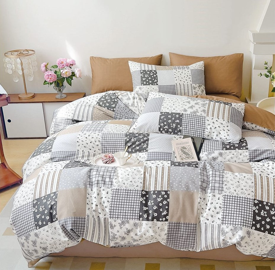 San Diego 250 TC King Size 100% Cotton Imported Bed Sheet Set with 2 Pillow Covers by Florida