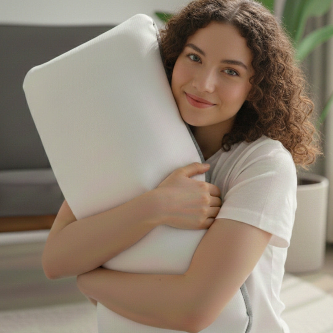 Florida Sleep Twin Comfort Memory Foam Pillow for Neck Support