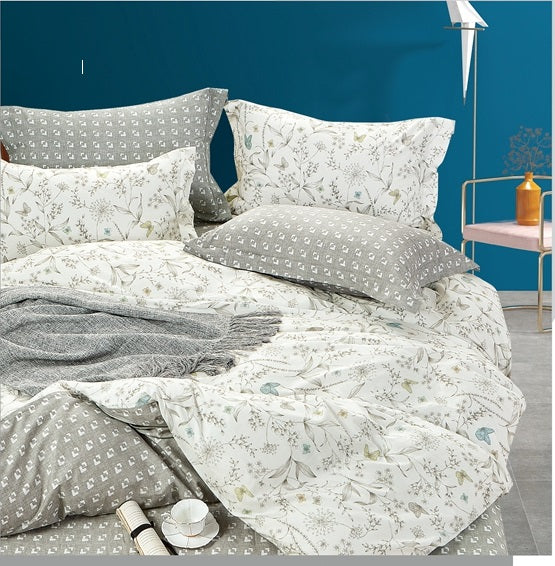 Valancia by Florida 100% Cotton King Size Reversible Comforter for Double Bed