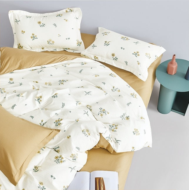 Valancia by Florida 100% Cotton King Size Reversible Comforter for Double Bed