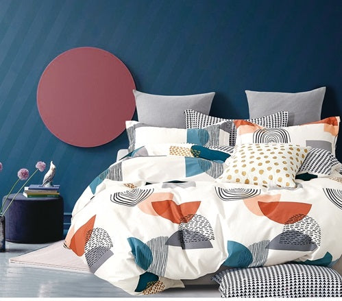 Valancia by Florida 100% Cotton King Size Reversible Comforter for Double Bed