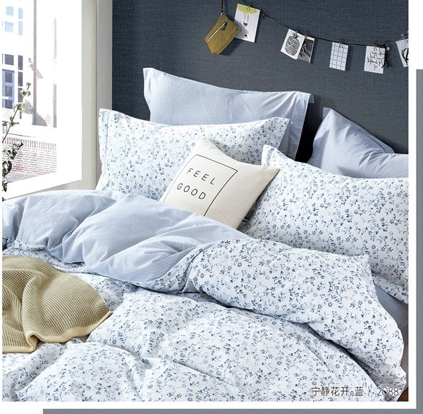 Valancia by Florida 100% Cotton King Size Reversible Comforter for Double Bed