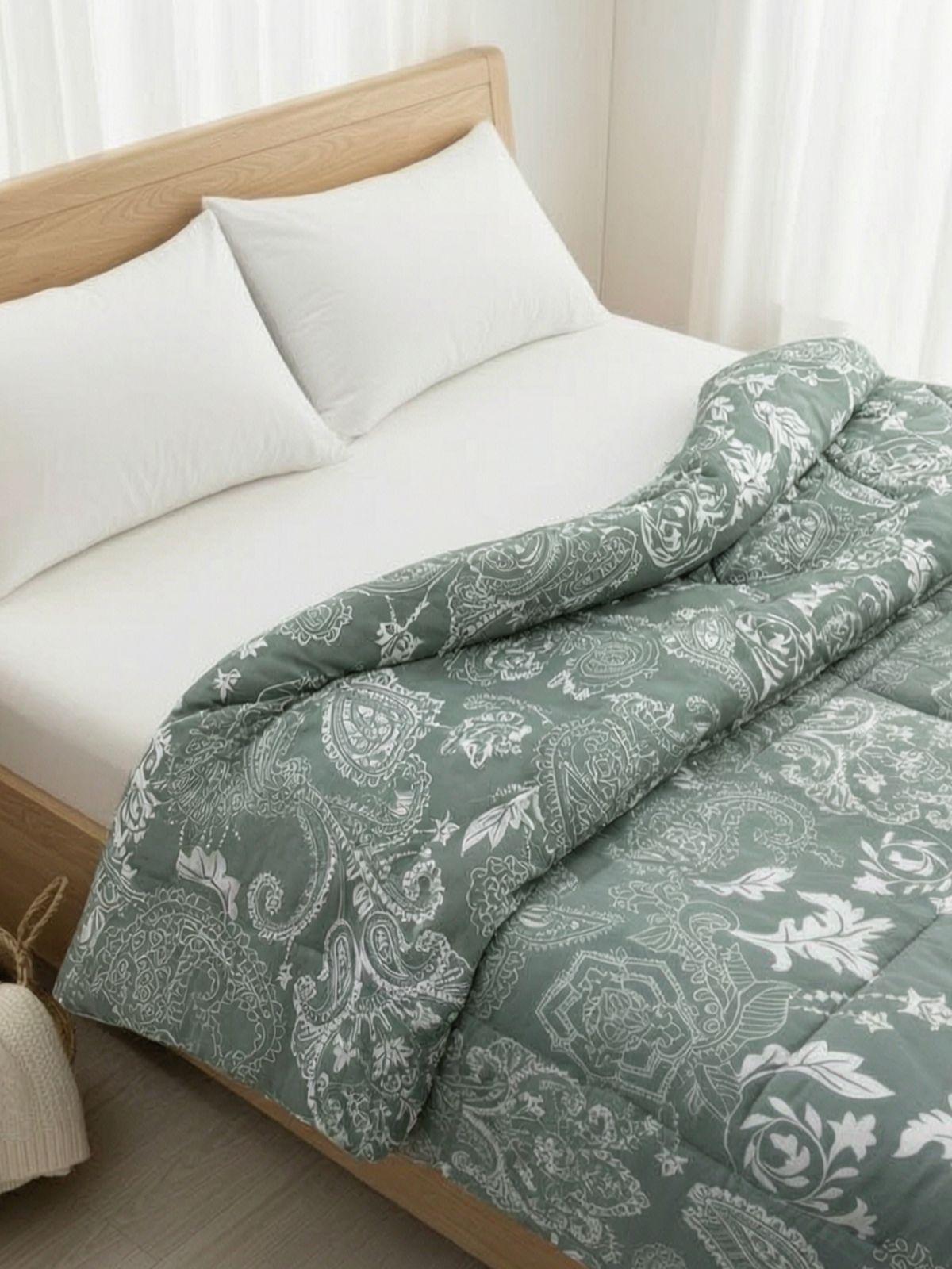 Florida Super Soft All Season Fluffy Reversible Double Bed (AC Quilt/Blanket) Comforter