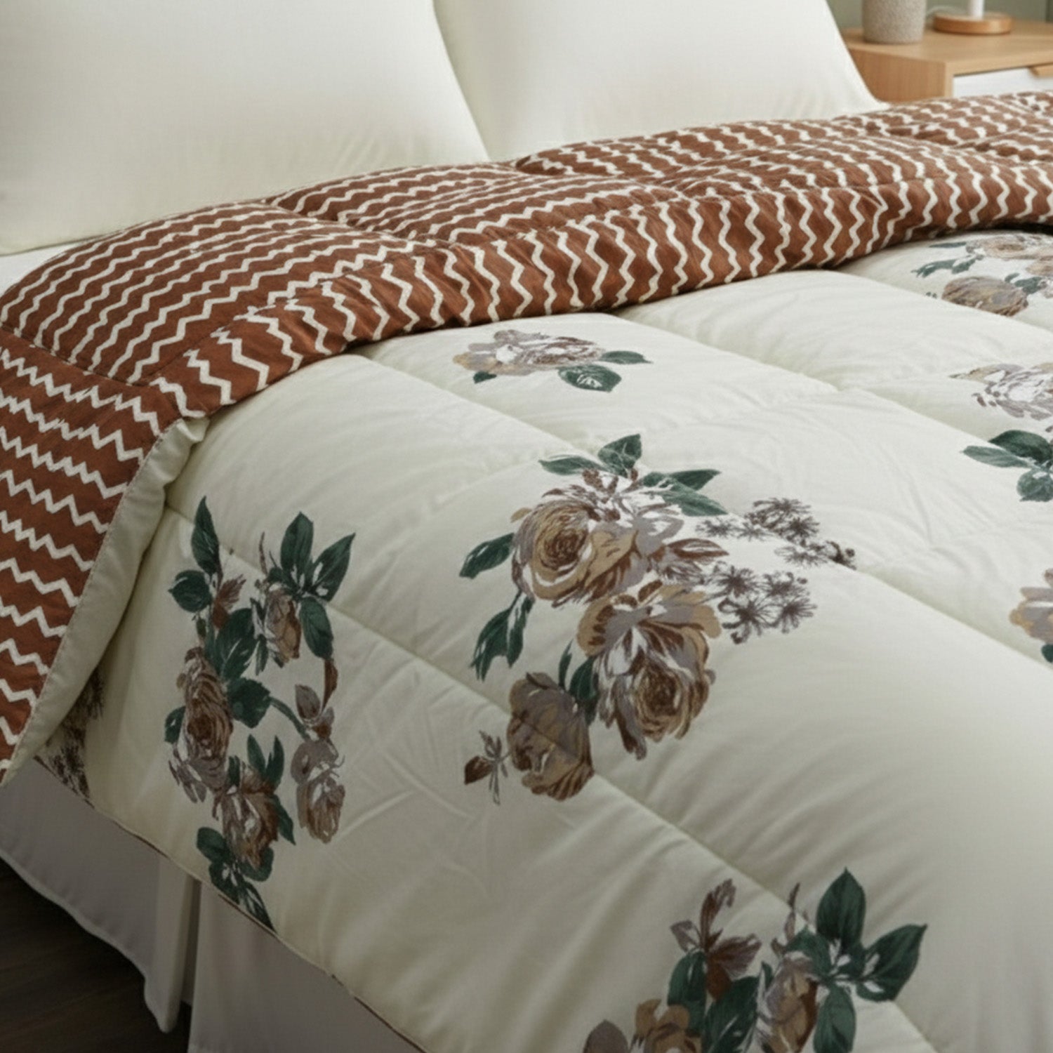 Florida Super Soft All Season Fluffy Reversible Double Bed (AC Quilt/Blanket) Comforter