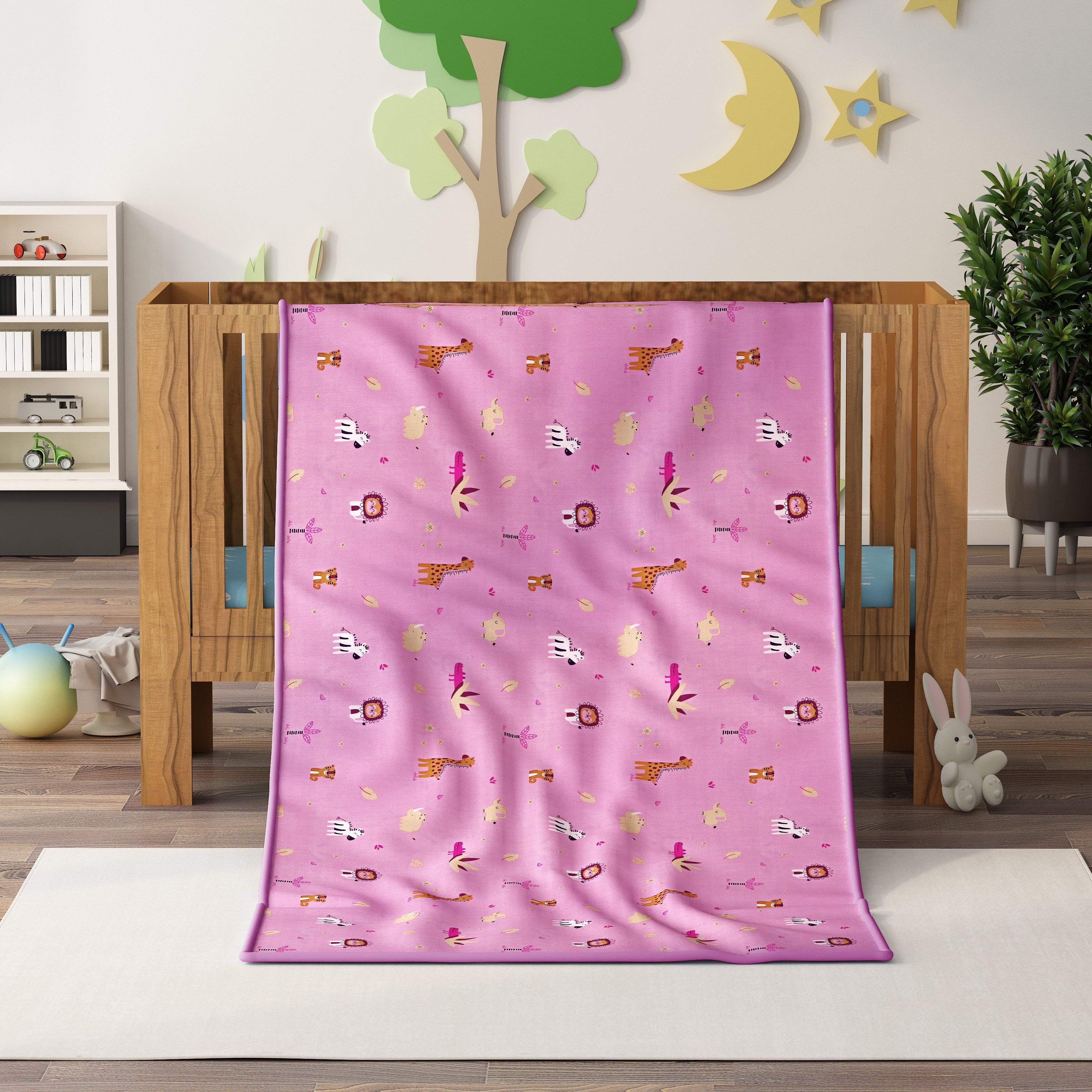 Simba Cotton Top Sheet AC Reversible Dohar for Kids