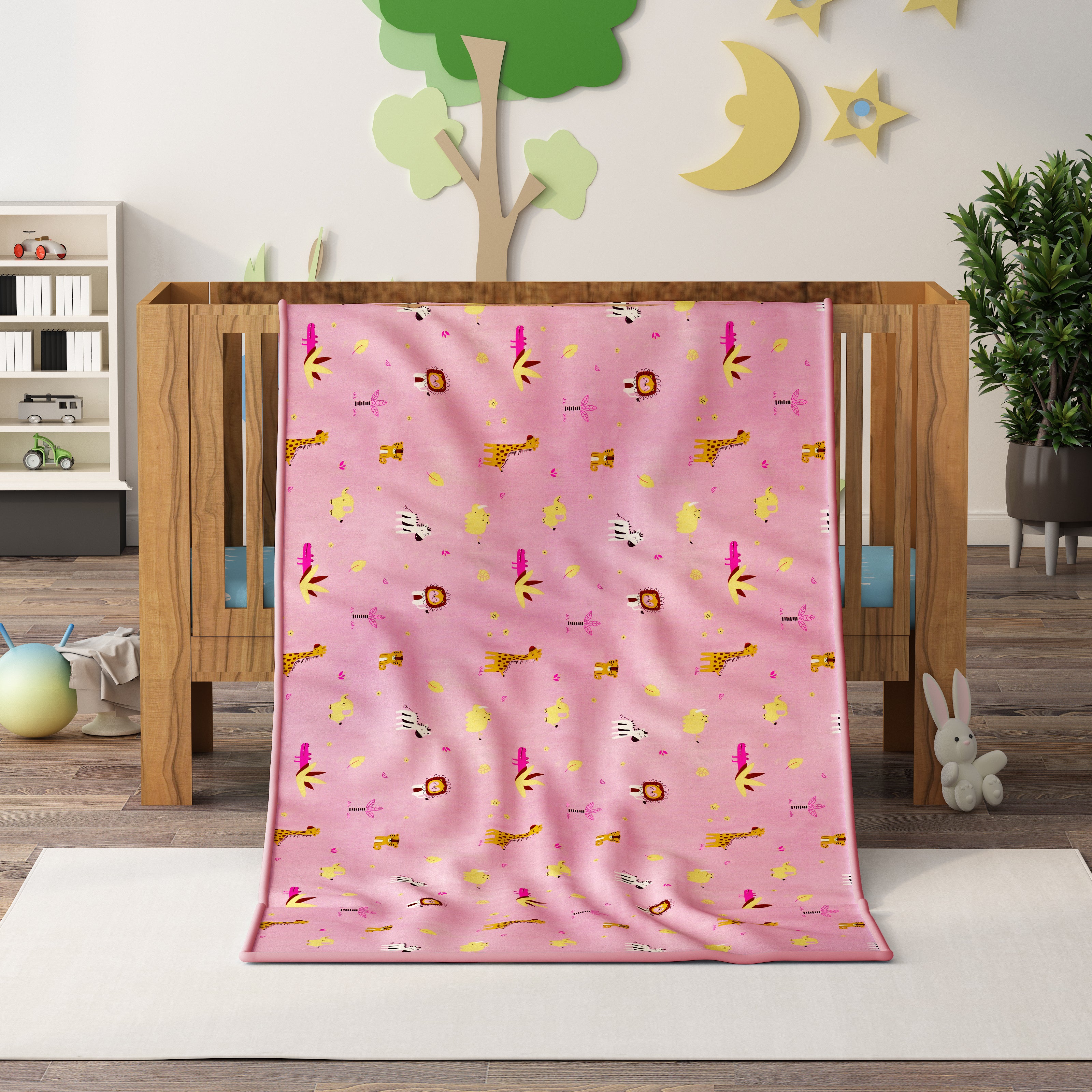 Simba Cotton Top Sheet AC Reversible Dohar for Kids