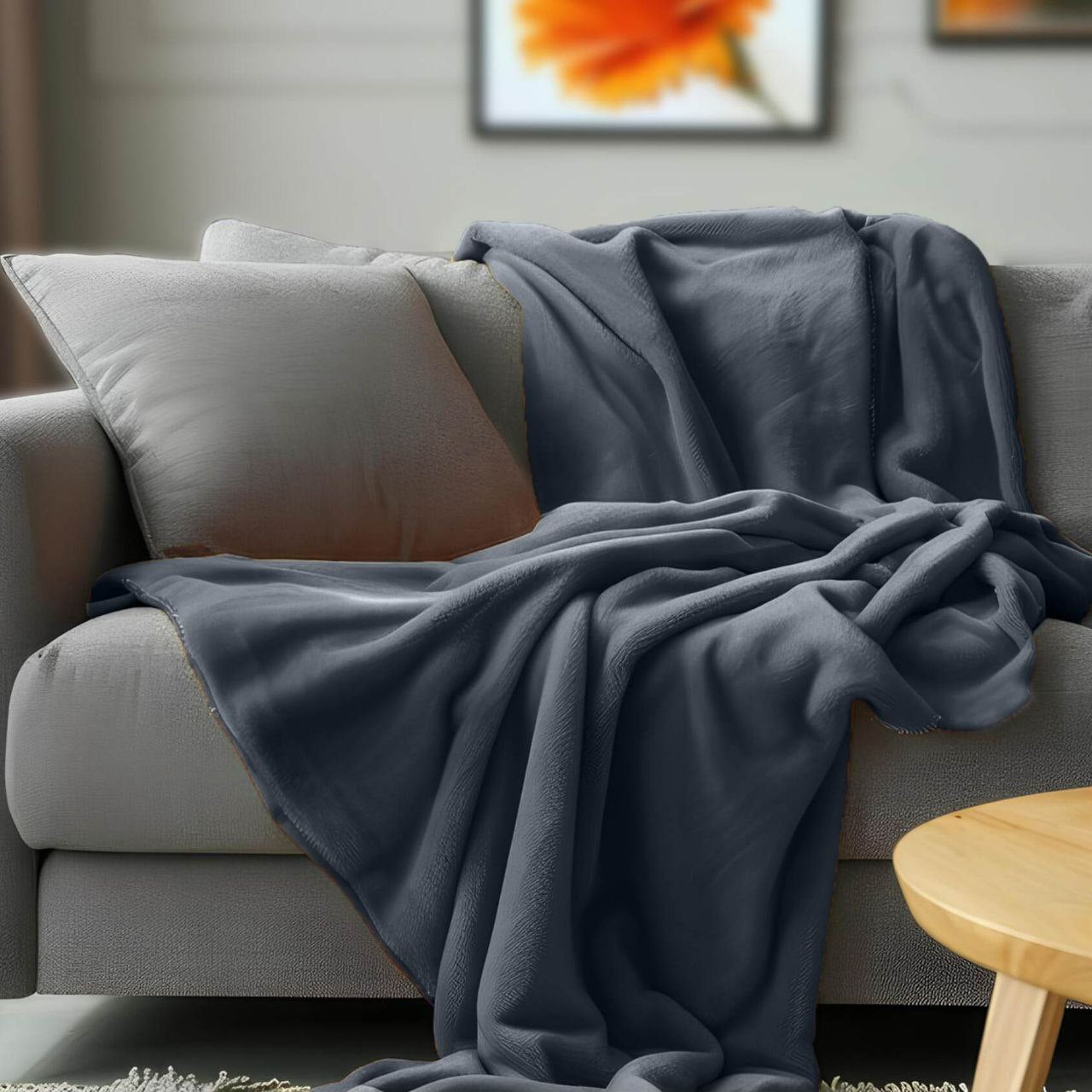 Chroma 270 GSM All Season AC Blanket (Brown)