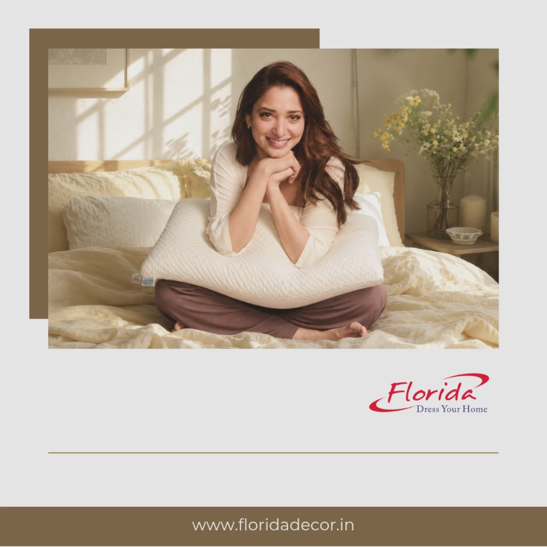 Florida Sleep Orthosleep Slim Memory Foam Pillow for Perfect Thin Neck
