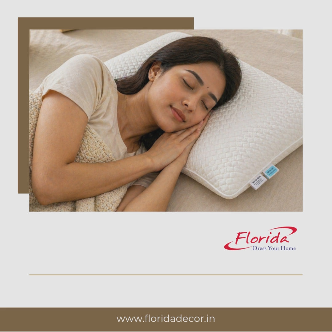 Florida Sleep Orthosleep Slim Memory Foam Pillow for Perfect Thin Neck
