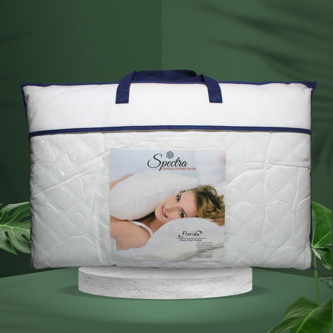 Florida Sleep Spectra Imported Foam Premium Pillow for Cervical Support