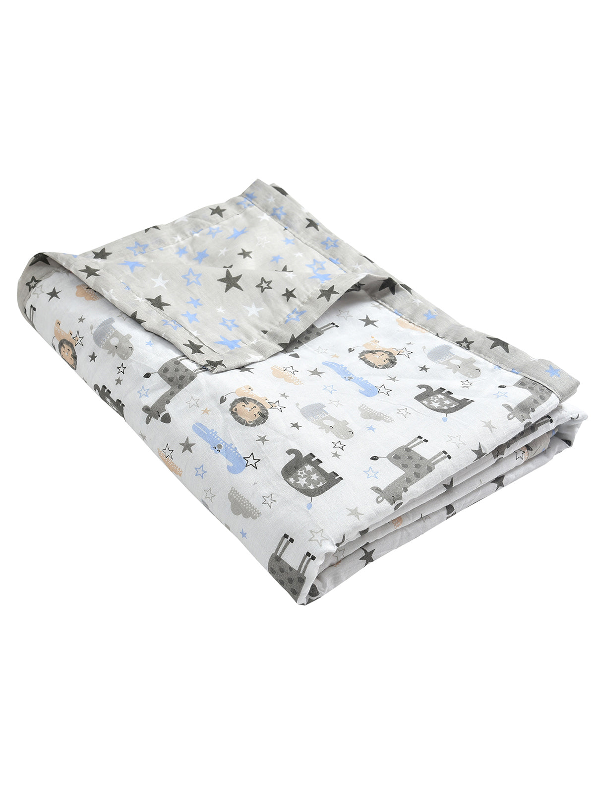 Bestie 180TC Cotton Top Sheet AC Reversible Dohar for Kids
