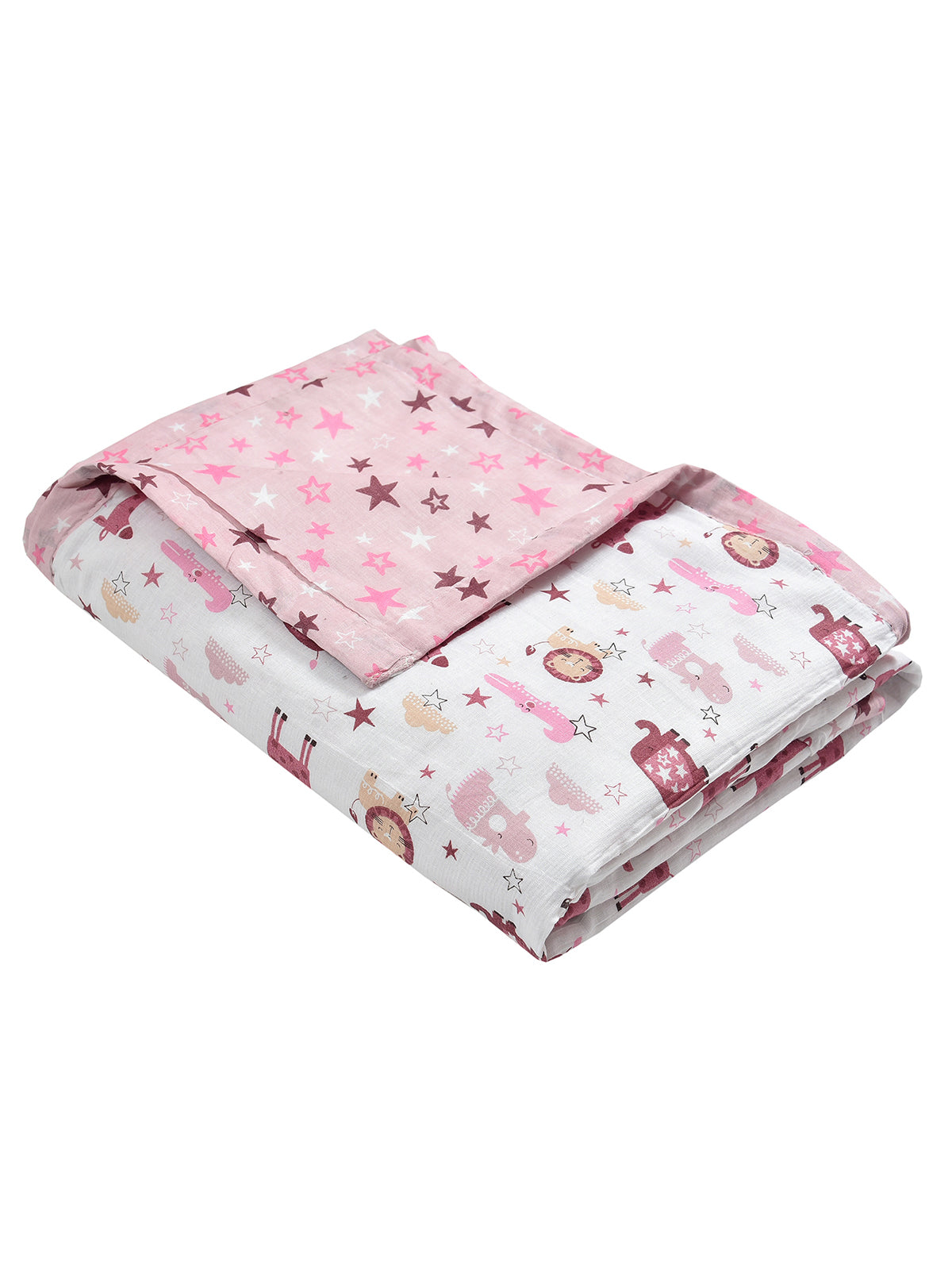 Bestie 180TC Cotton Top Sheet AC Reversible Dohar for Kids