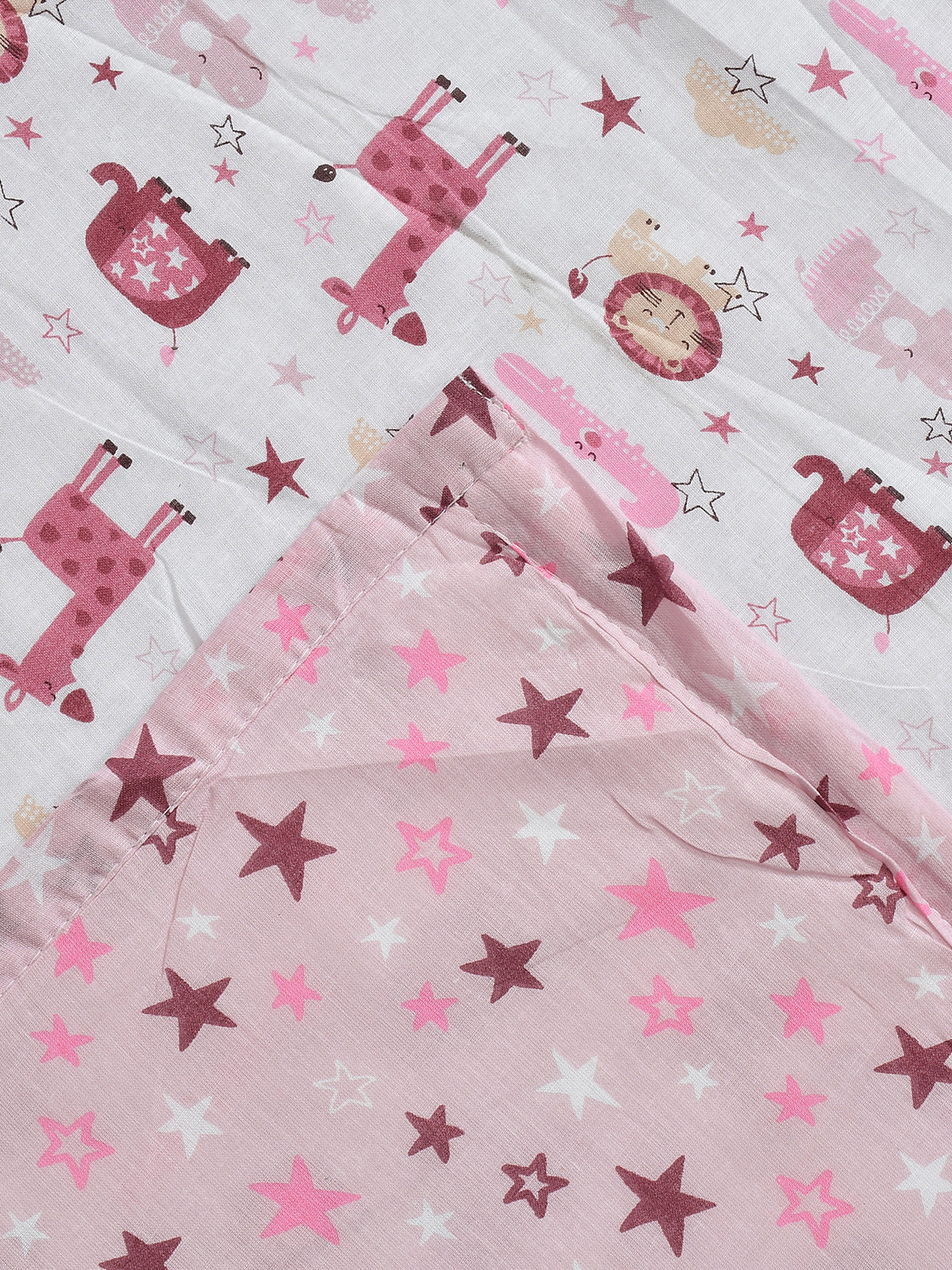Bestie 180TC Cotton Top Sheet AC Reversible Dohar for Kids
