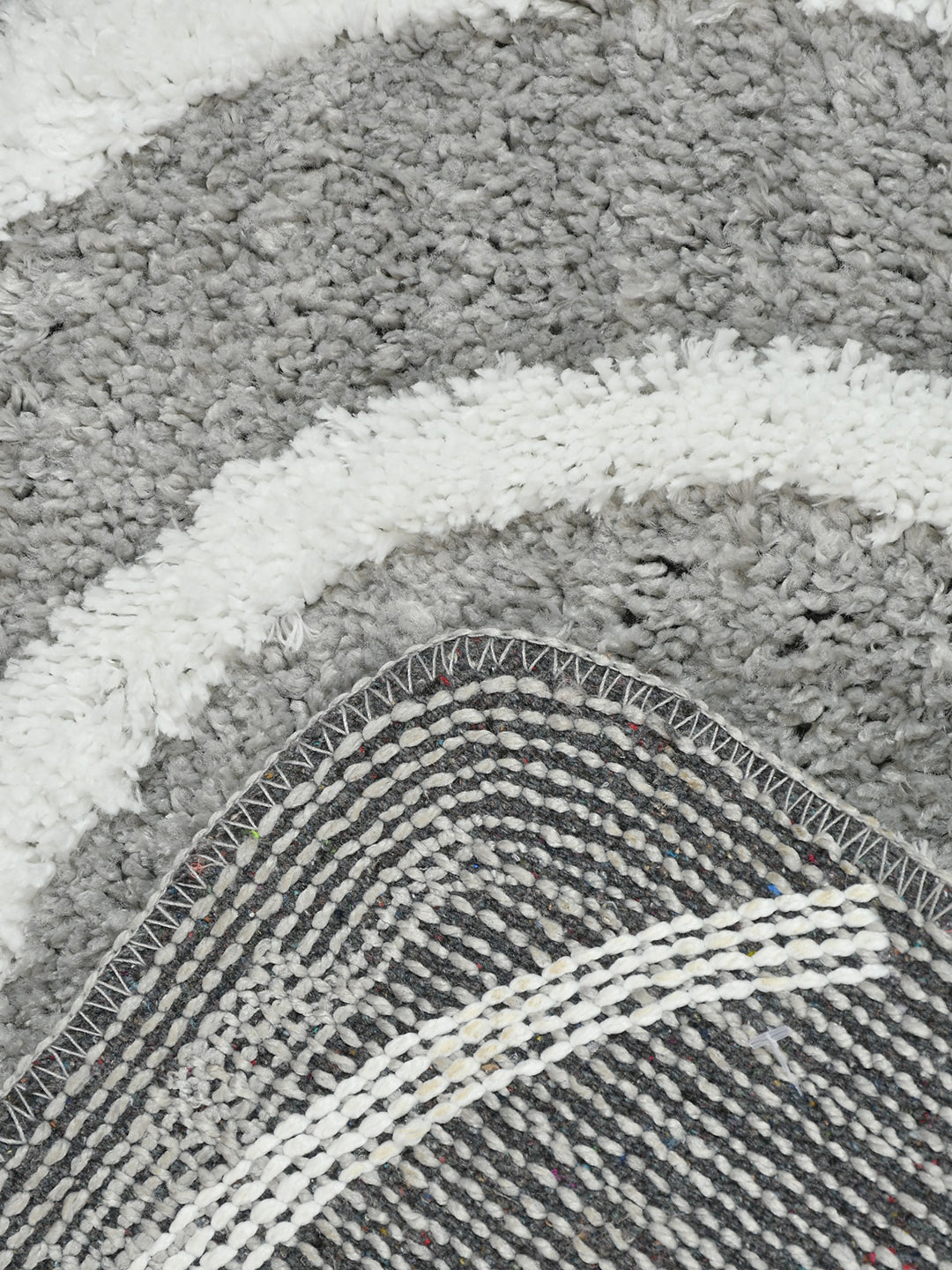 Set Of 2 Microfibre Bath Mats (Grey, 60 CM X 40 CM)