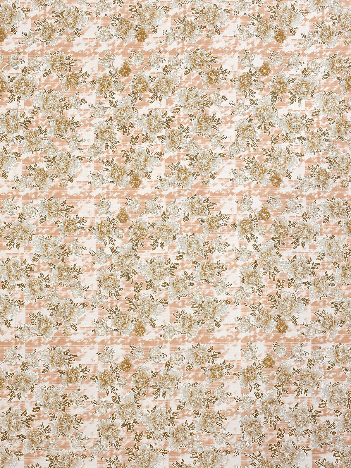 Secret 300 TC Cotton King Bedsheet with 2 Pillow Covers